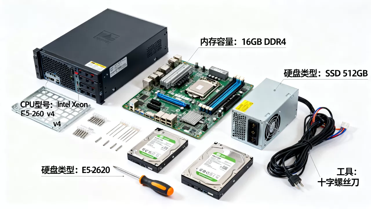服务器搭建教程从零开始怎么做，需要什么配置？
