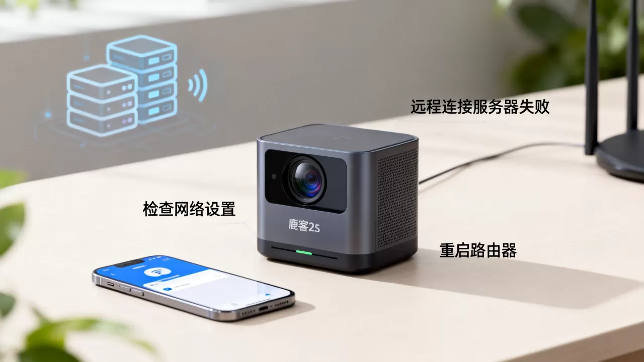 鹿客2s远程连接服务器失败怎么回事，如何解决？