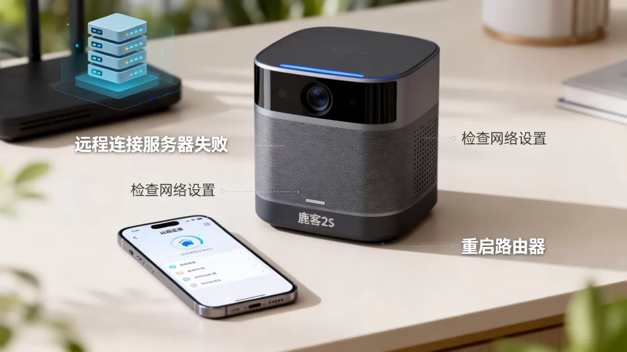 鹿客2s远程连接服务器失败怎么回事，如何解决？
