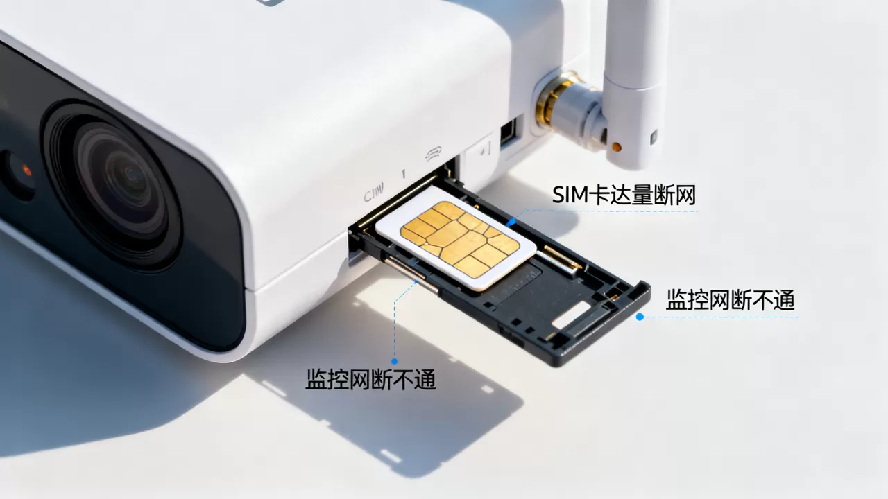 监控网断不通怎么回事,SIM卡达量断网怎么取消? 监控网断不通怎么回事,SIM卡达量断网怎么取消?