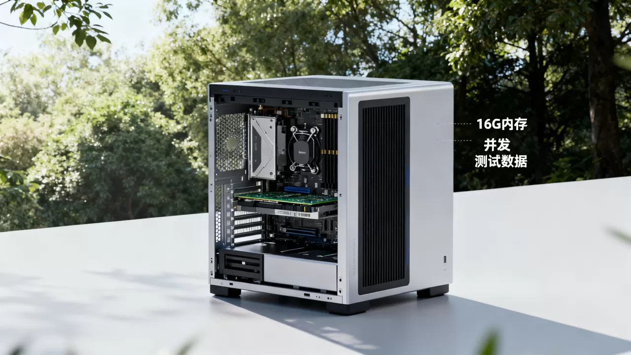 16G内存服务器能承受多少并发，够用吗？