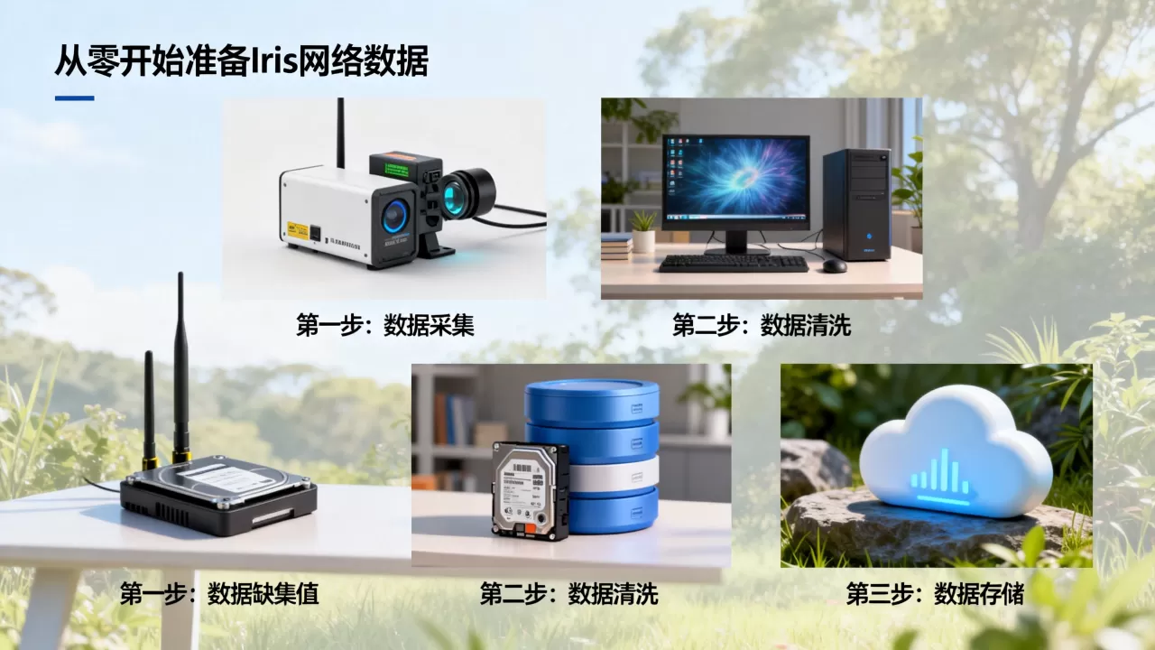 如何从零开始准备Iris网络数据，具体操作步骤有哪些？