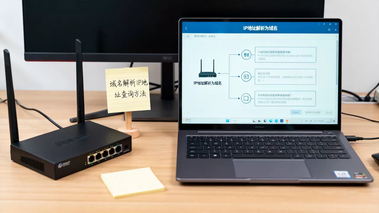 IP地址如何解析为域名？，域名解析IP地址怎么查