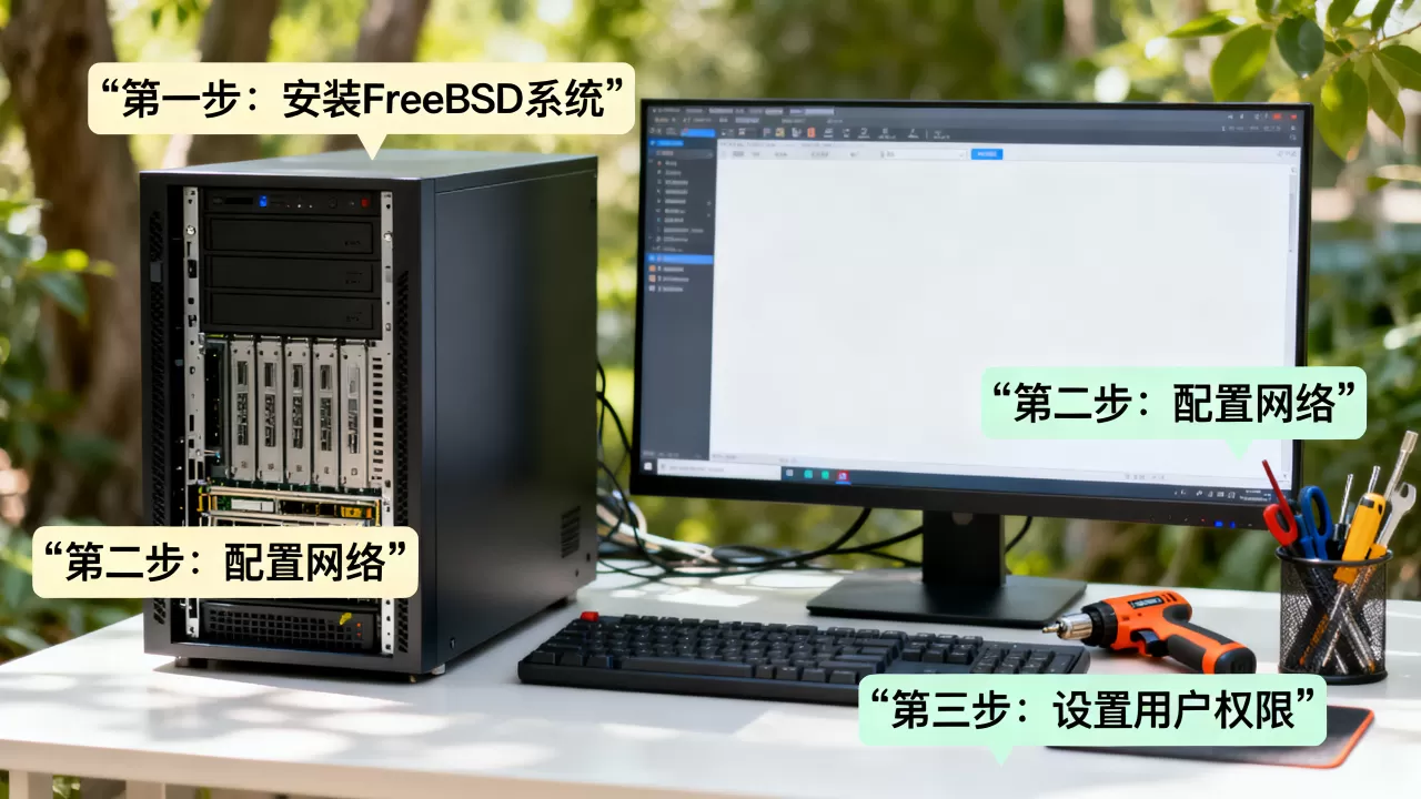 如何配置FreeBSD服务器?,有哪些步骤? 如何配置FreeBSD服务器?,有哪些步骤?