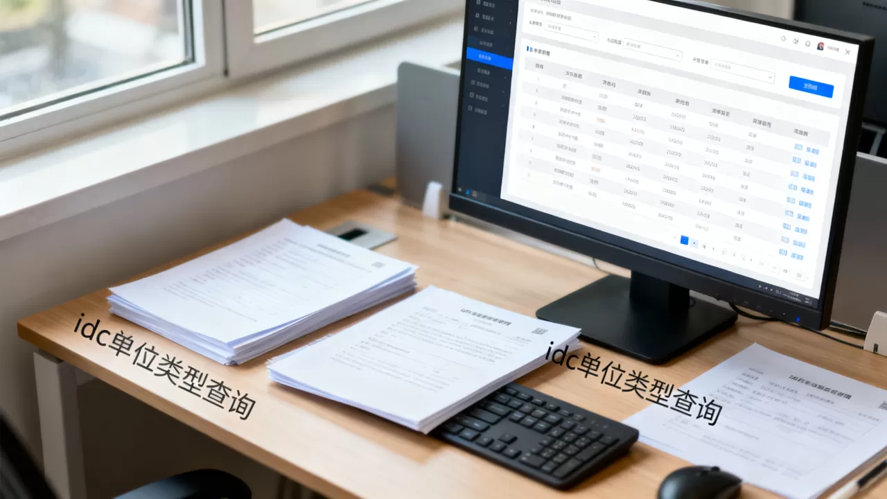 idc单位查询_查询单位类型
