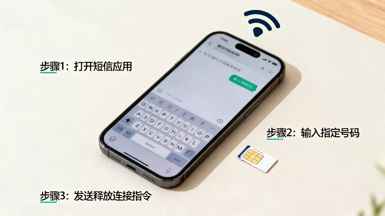 如何给指定号码发短信并释放指定号码连接,怎么释放连接 如何给指定号码发短信并释放指定号码连接,怎么释放连接