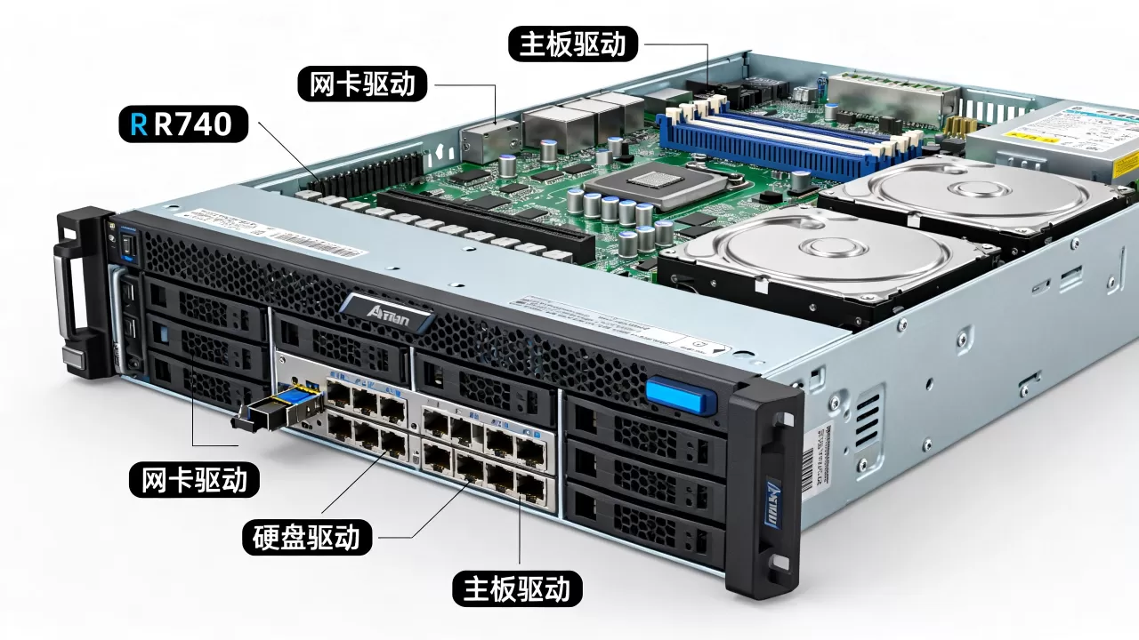 r740服务器需要装哪些驱动？，驱动怎么安装？
