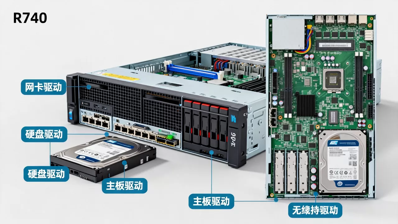 r740服务器需要装哪些驱动？，驱动怎么安装？