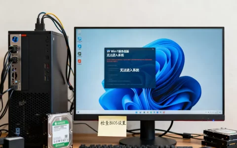 Win11服务器版装完了进不去怎么回事，怎么解决？