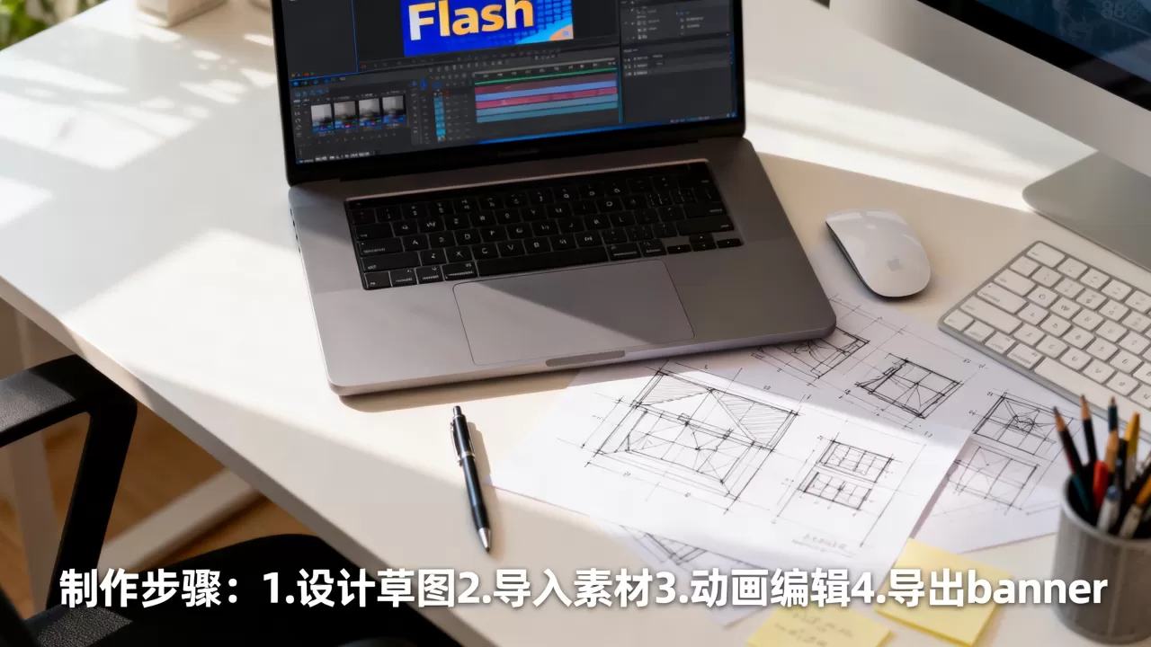如何制作flash网站banner?,需要什么软件? 如何制作flash网站banner?,需要什么软件?