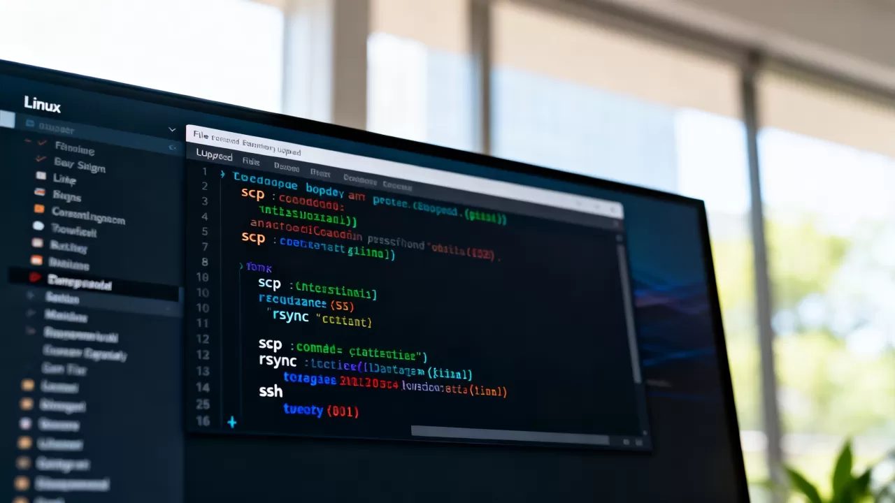 如何用Linux上传文件到另一台服务器,常用命令有哪些？