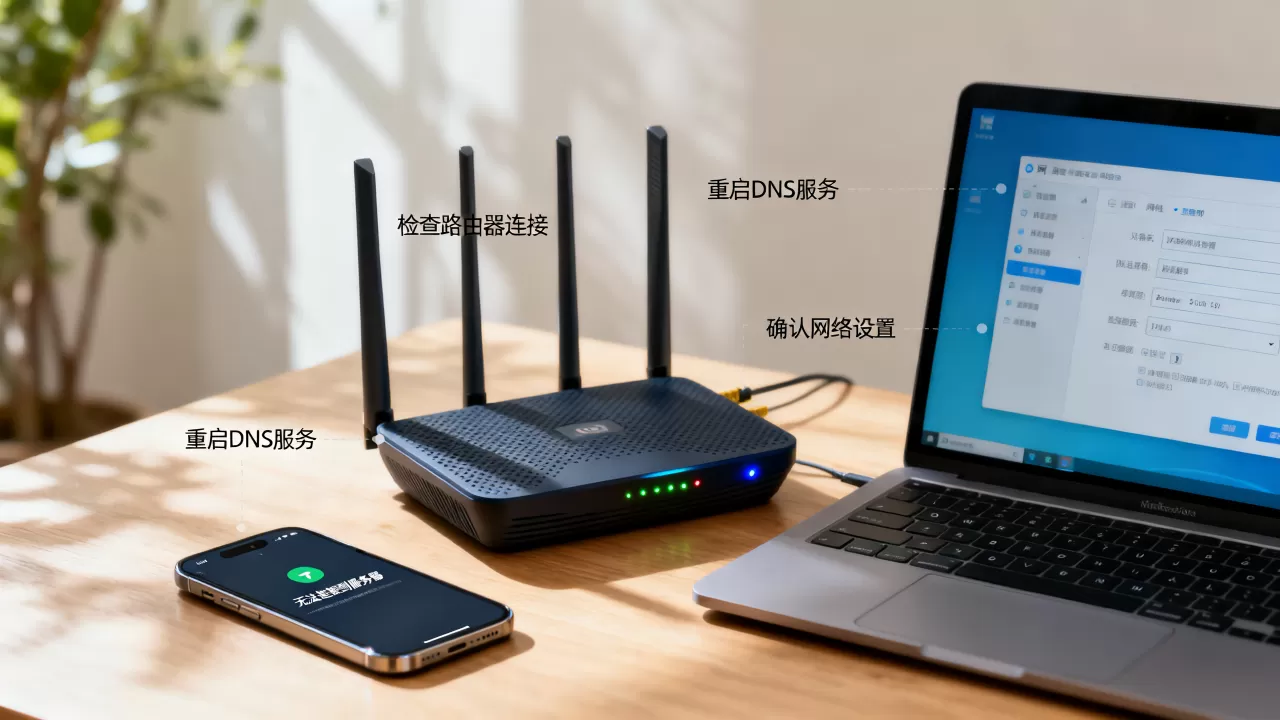 无线网络DNS服务器不可用怎么办,是什么原因? 无线网络DNS服务器不可用怎么办,是什么原因?