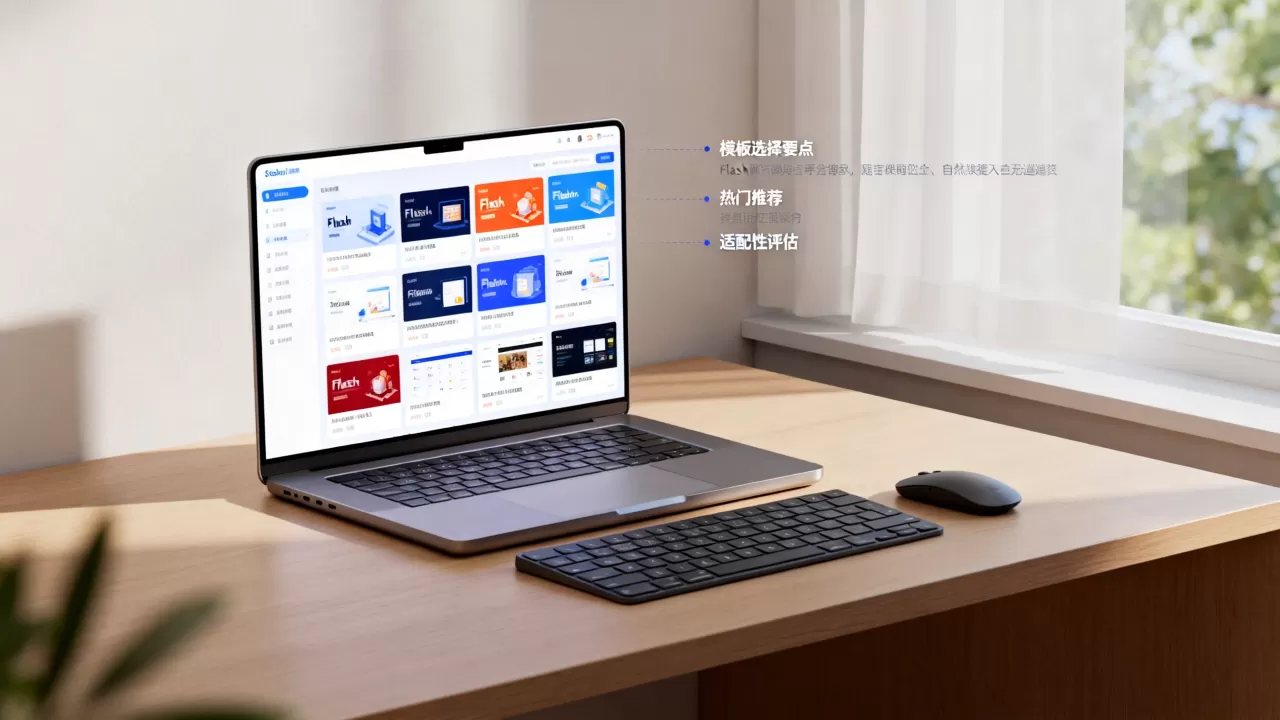 flash网站模板怎么选择，哪个比较好？