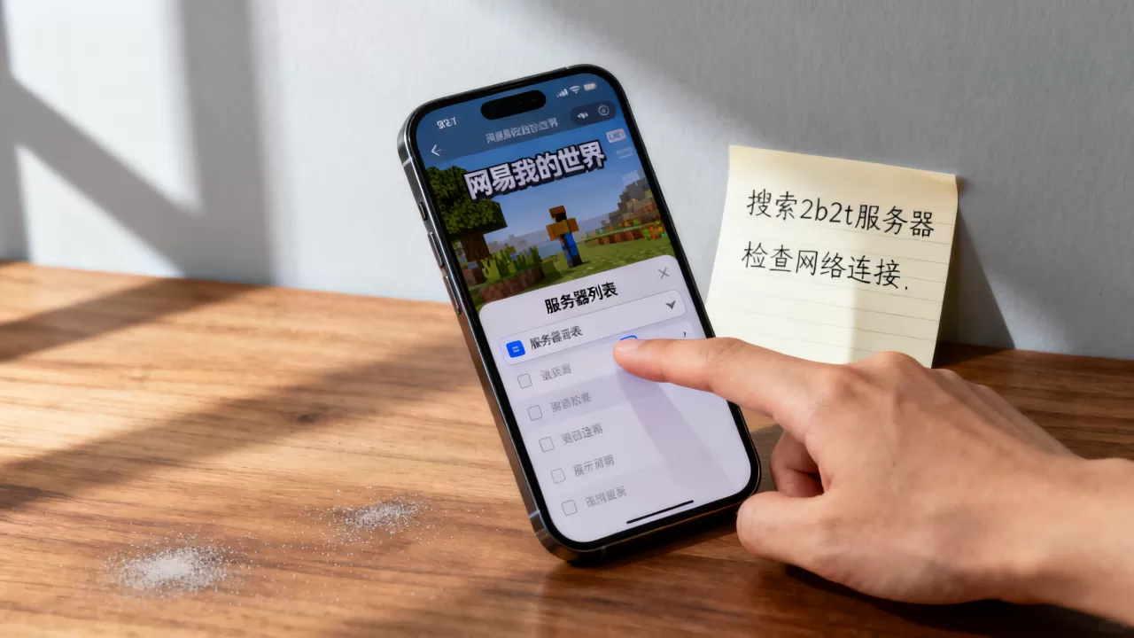 2b2t服务器网易手机版怎么进2020？，进不去怎么办