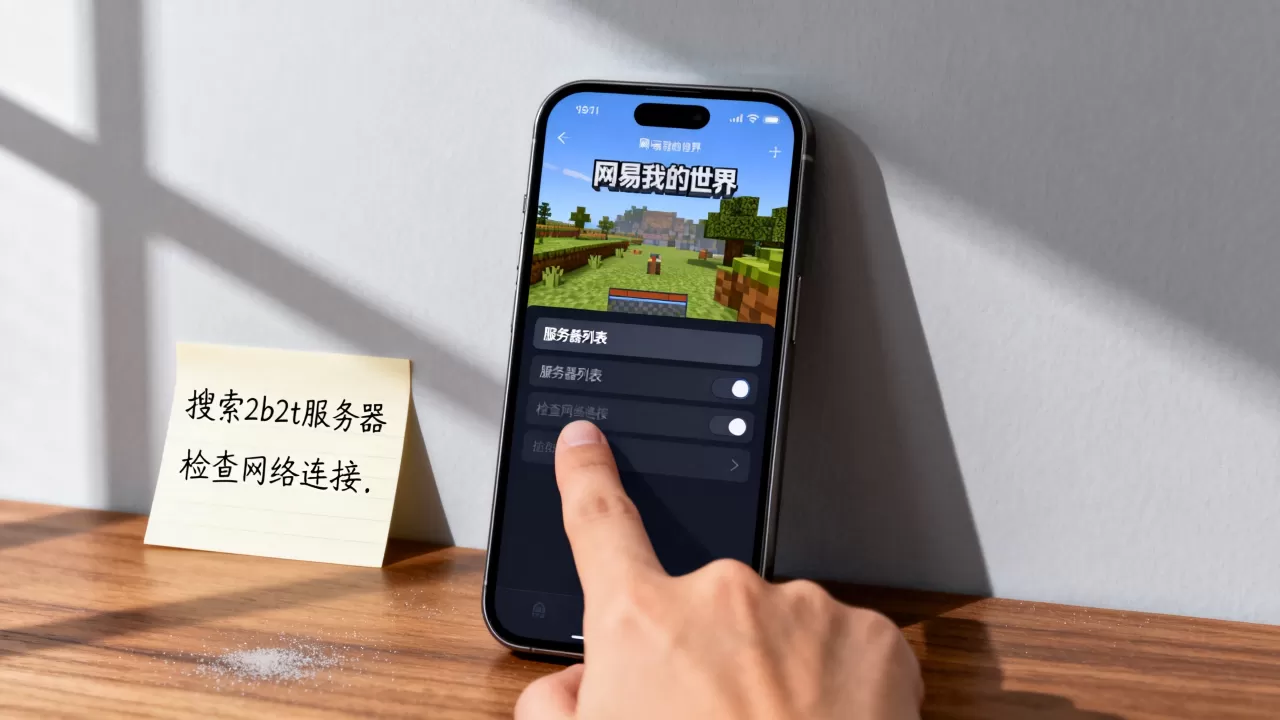 2b2t服务器网易手机版怎么进2020？，进不去怎么办