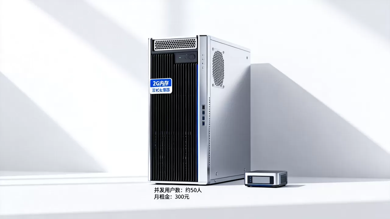 2g双核服务器到底能接多少人浏览，多少钱？