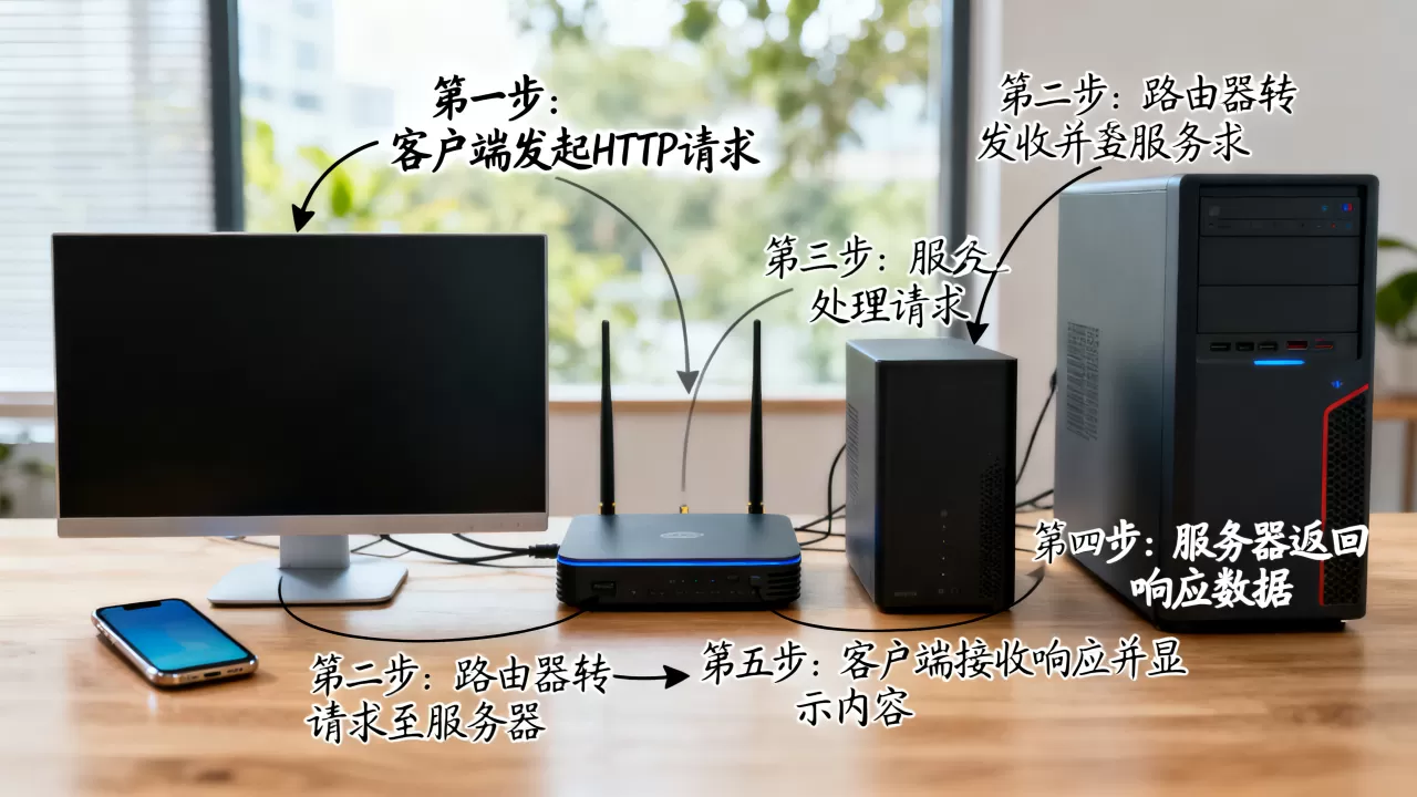 一个HTTP请求到服务器经历了哪些?,有哪些步骤? 一个HTTP请求到服务器经历了哪些?,有哪些步骤?