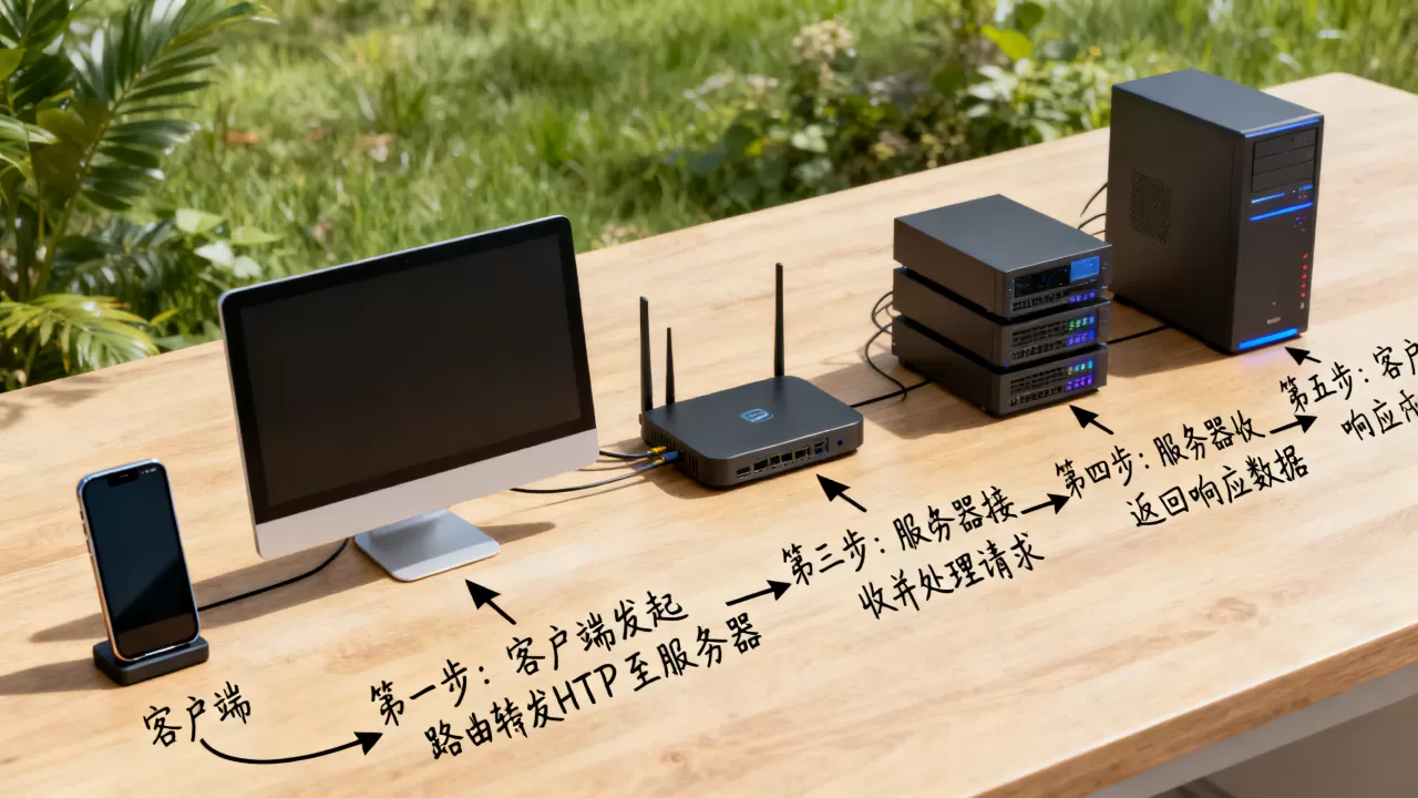 一个HTTP请求到服务器经历了哪些?,有哪些步骤? 一个HTTP请求到服务器经历了哪些?,有哪些步骤?