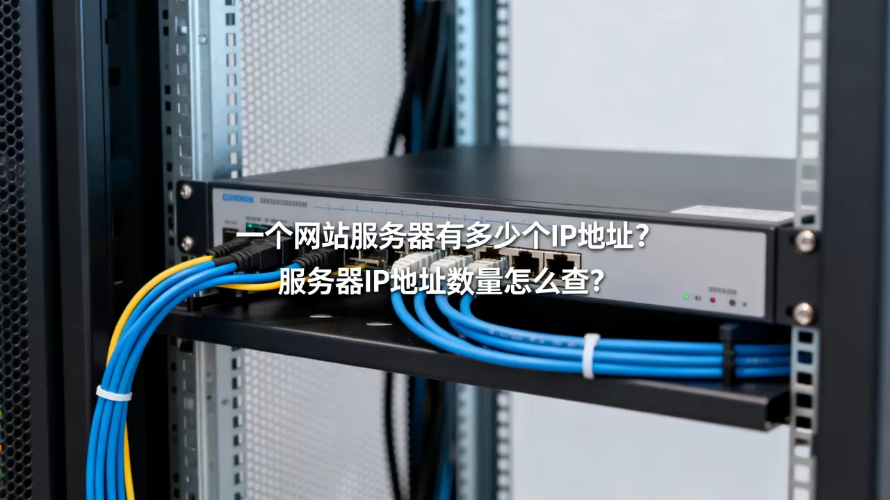 一个网站服务器有多少个IP地址？,服务器IP地址数量怎么查？