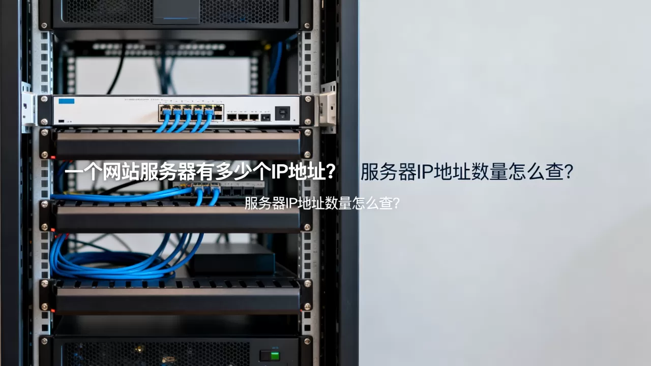 一个网站服务器有多少个IP地址？,服务器IP地址数量怎么查？