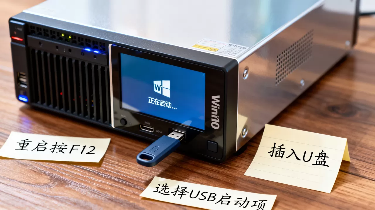 win10服务器没设置u盘启动不了怎么办,u盘启动怎么设置