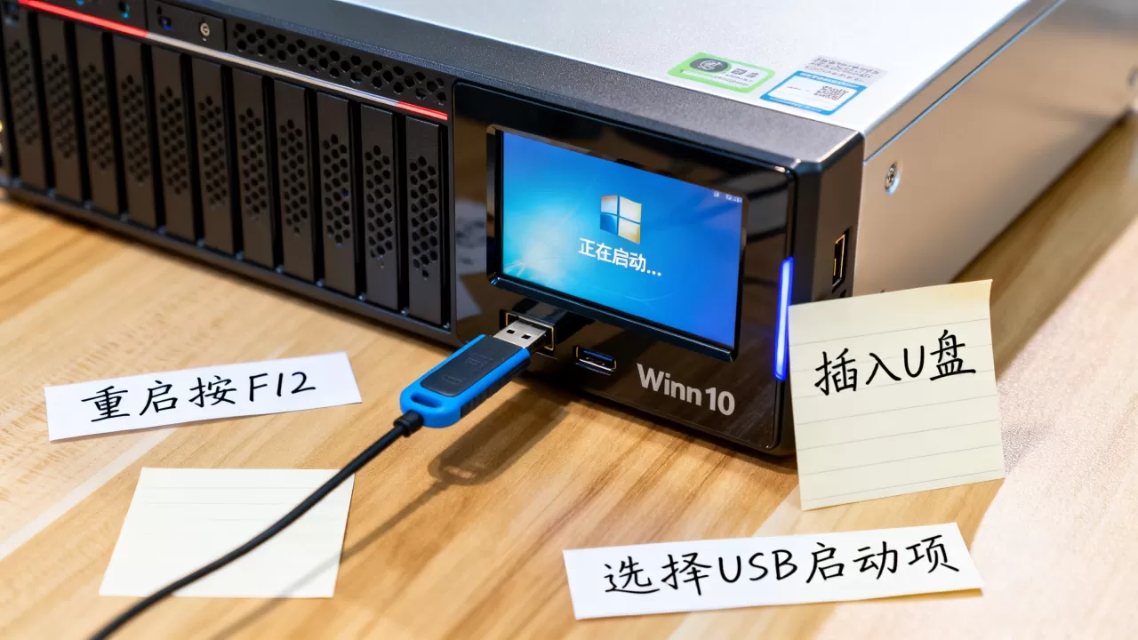 win10服务器没设置u盘启动不了怎么办,u盘启动怎么设置