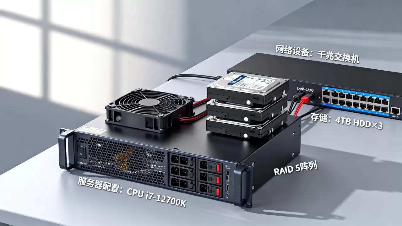 怎么用服务器搭建云盘？，需要什么硬件配置？
