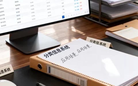 分类信息系统是什么意思？，有哪些应用场景