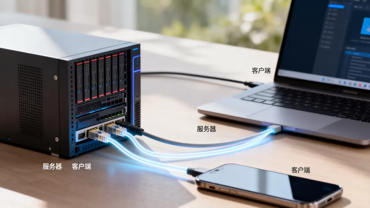 服务器客户端系统到底是什么意思，怎么用？