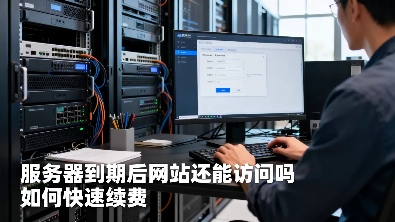 服务器到期后网站还能访问吗，如何快速续费？