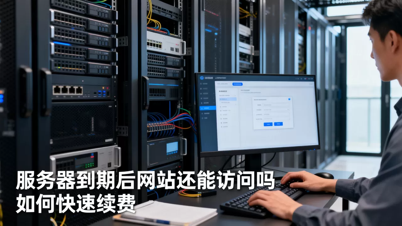 服务器到期后网站还能访问吗，如何快速续费？