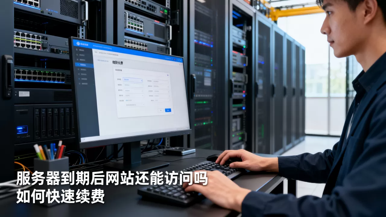 服务器到期后网站还能访问吗，如何快速续费？