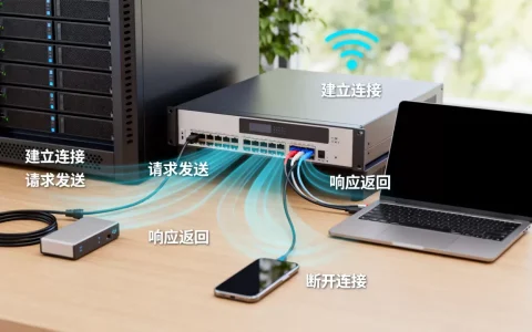 服务器客户端通信过程是怎样的，有哪些关键步骤？