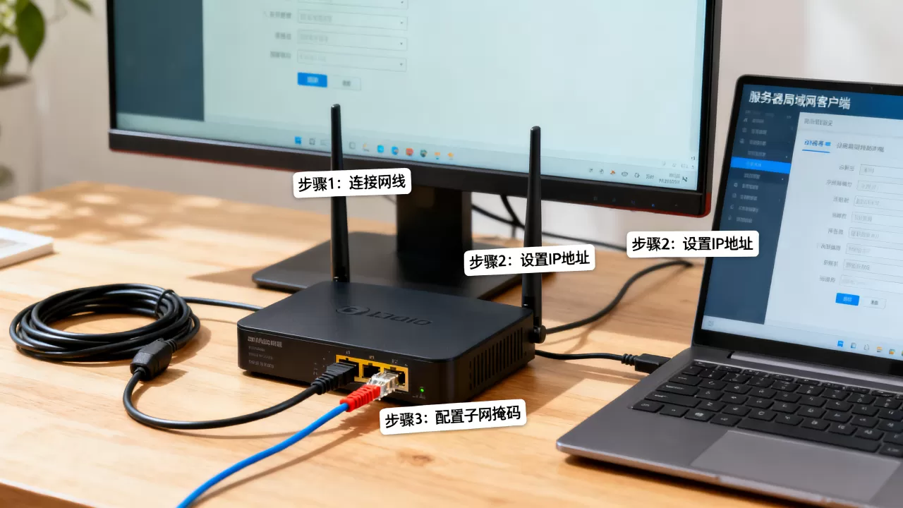 服务器局域网客户端怎么设置，具体步骤有哪些？