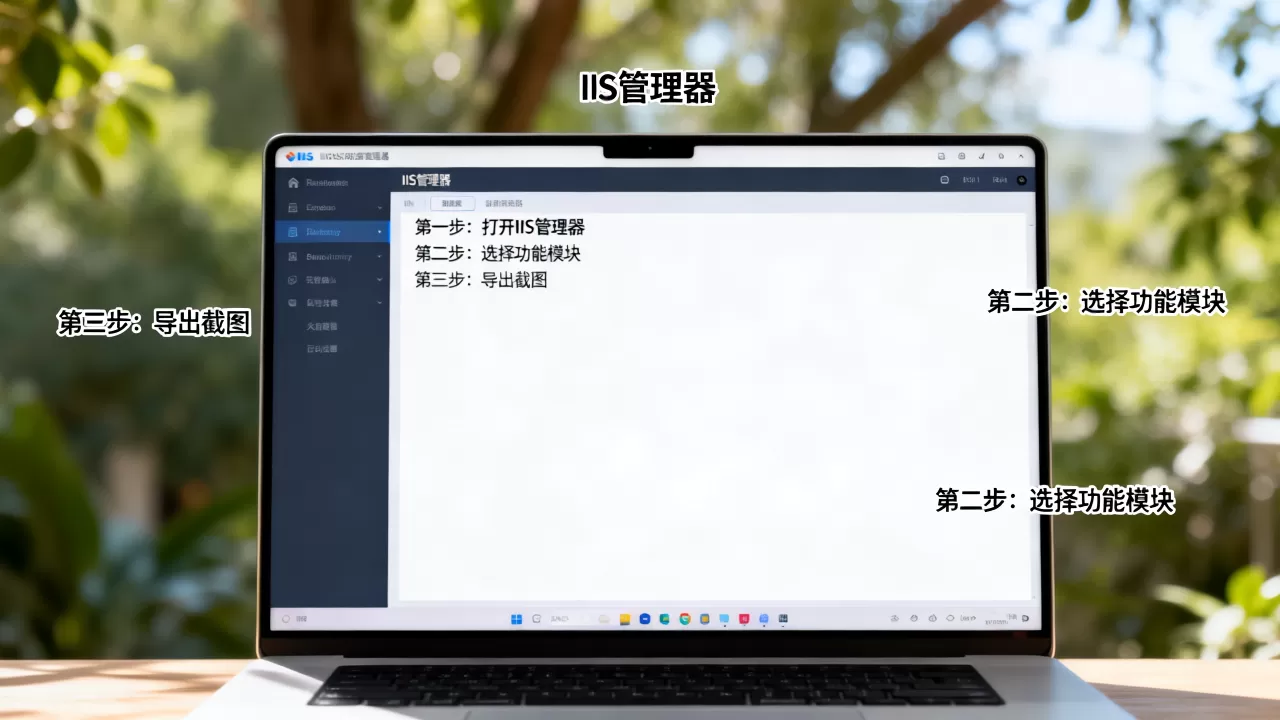 IIS功能要求如何导出截图？，具体步骤有哪些