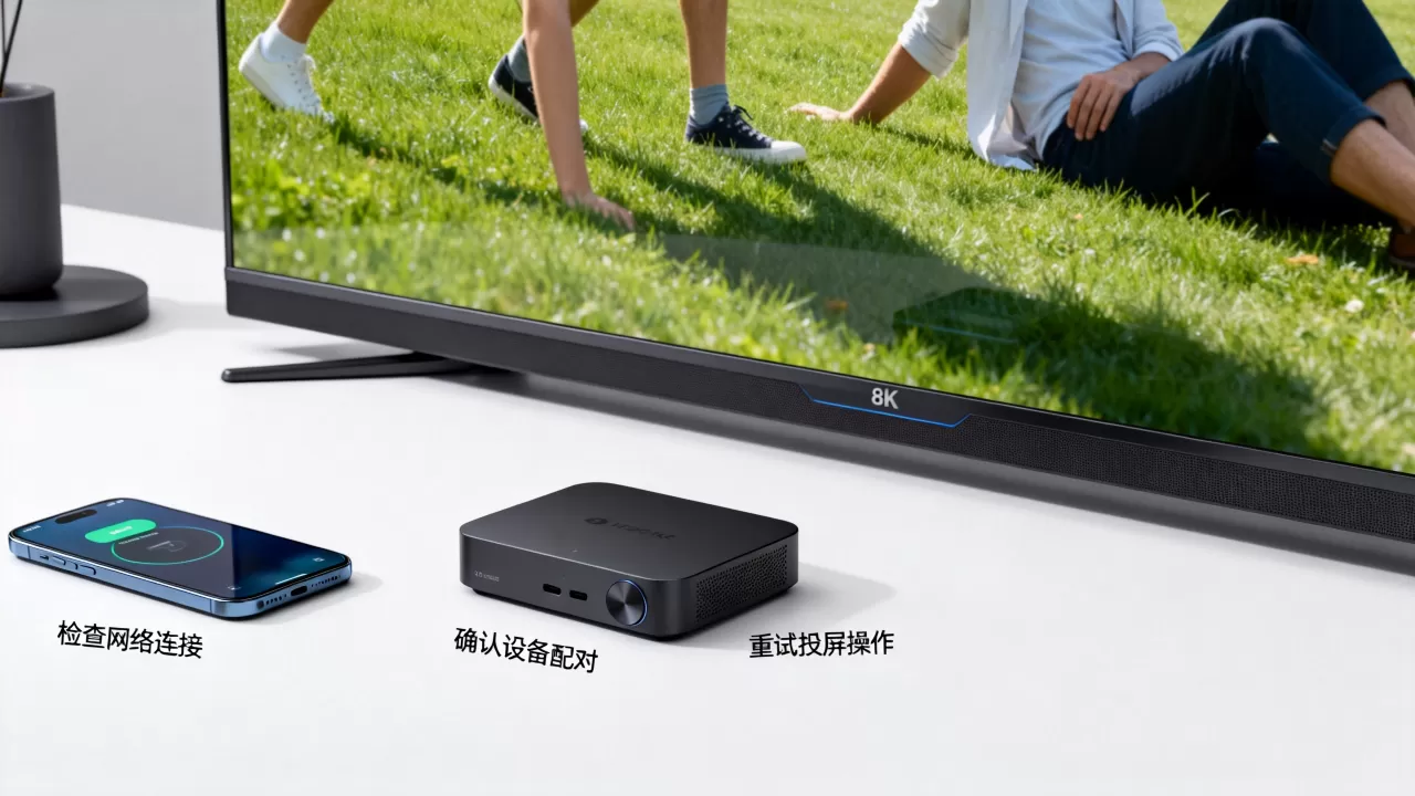 Intent如何传递对象实现开始投屏，投屏失败怎么办？