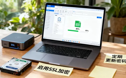 怎样用FTP备份网站，有哪些安全注意事项？