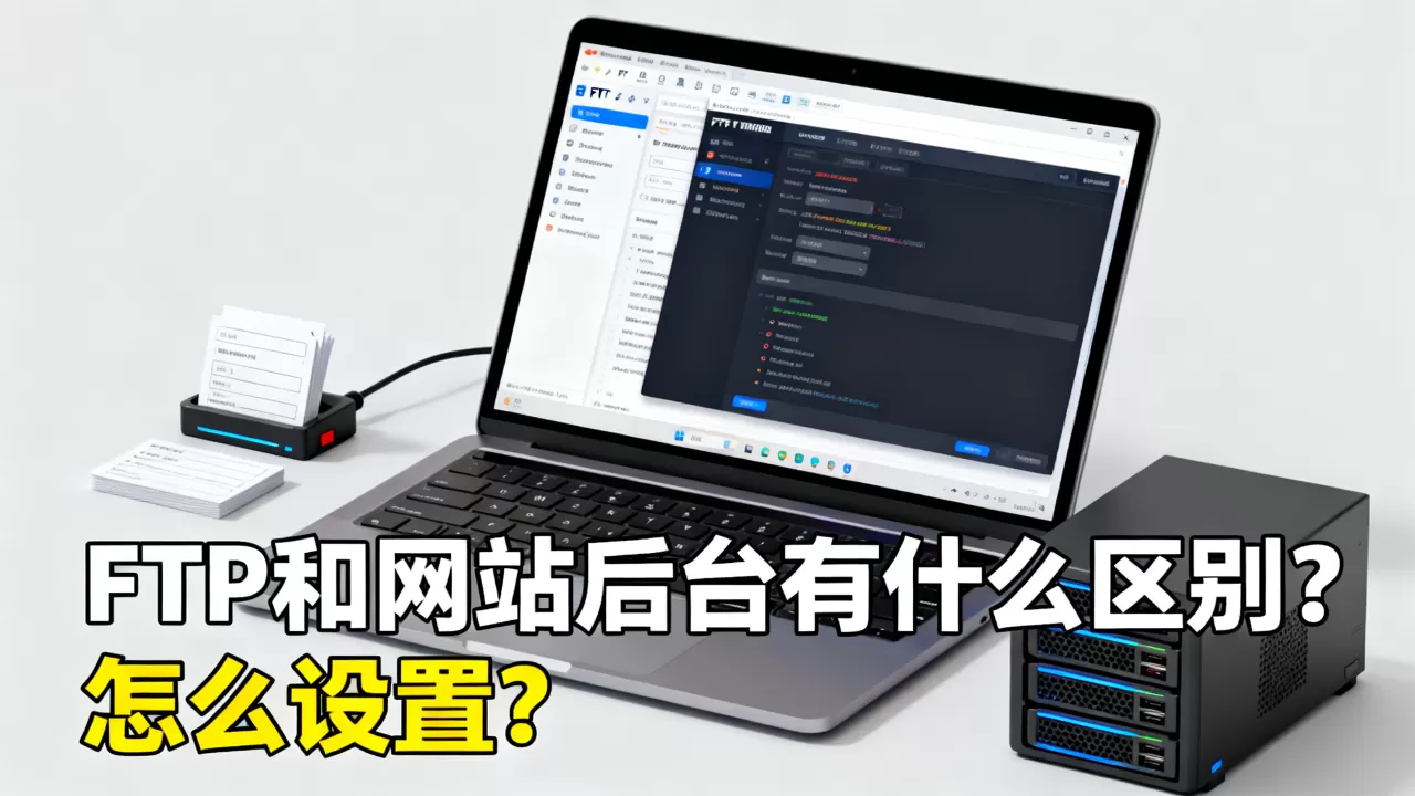 FTP和网站后台有什么区别?,怎么设置? FTP和网站后台有什么区别?,怎么设置?