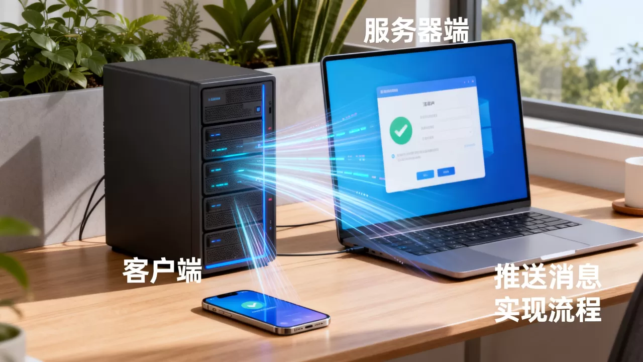 服务器端如何向客户端推送消息？怎么实现？