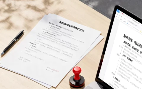 服务器网站建设维护合同怎么签，网站建设合同注意事项有哪些？