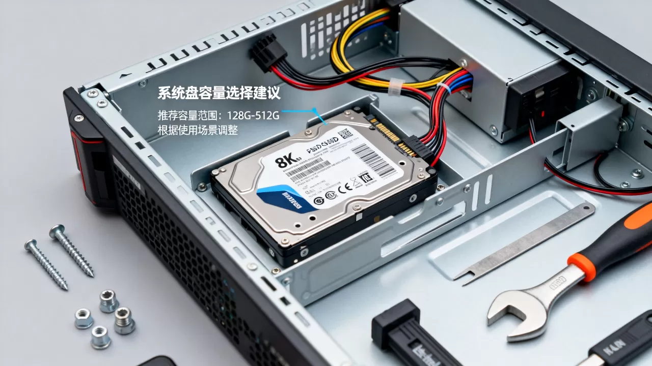 服务器系统盘一般用多少G合适？，怎么选？