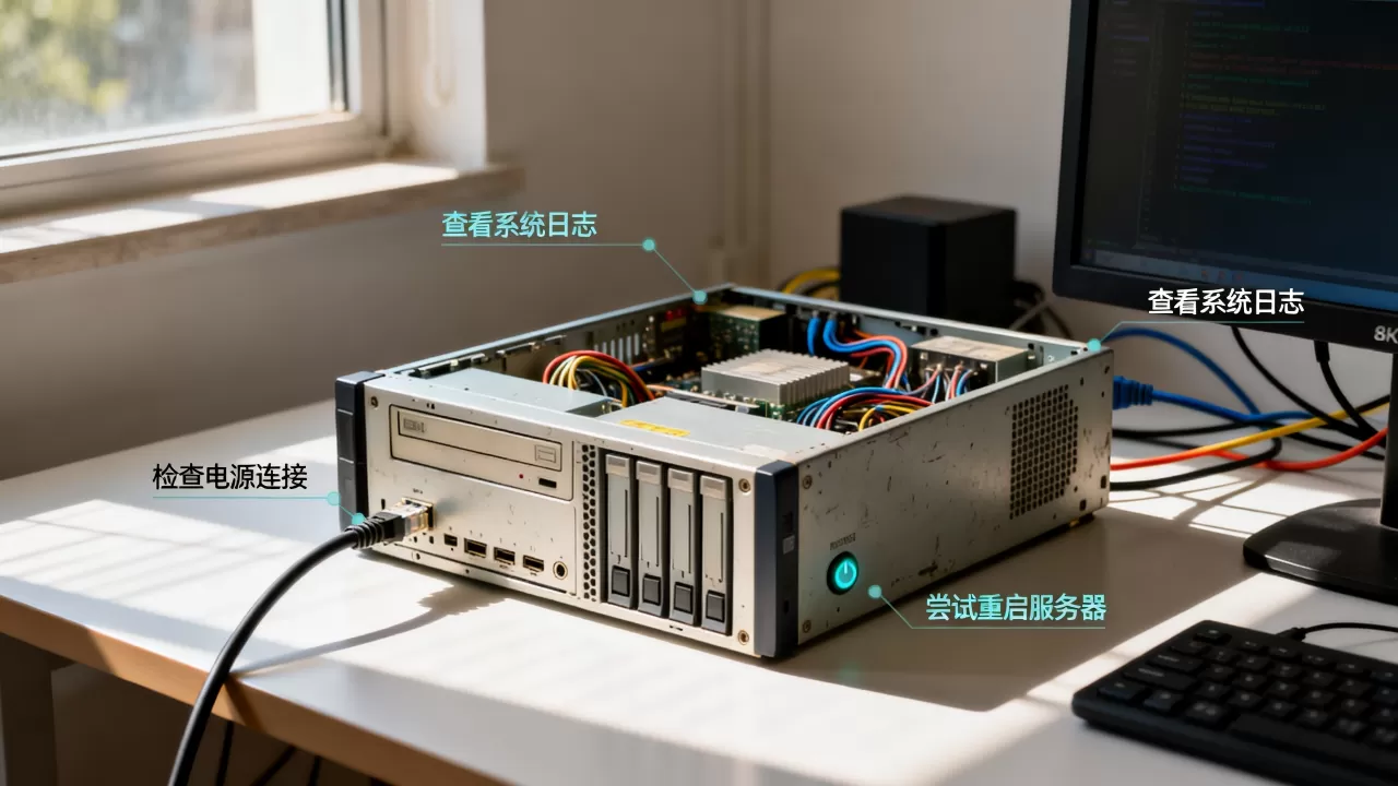 旧主机做服务器旧系统停机怎么办？，如何解决