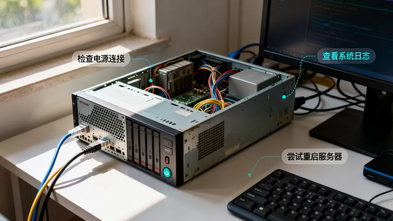 旧主机做服务器旧系统停机怎么办？，如何解决
