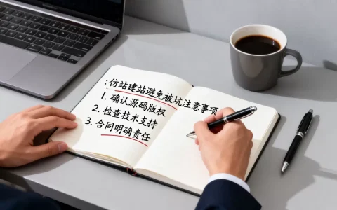 仿站建站怎么做才能避免被坑，有哪些注意事项？