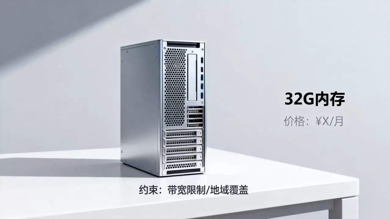 均衡型32G云主机价格和约束与限制有哪些，怎么选