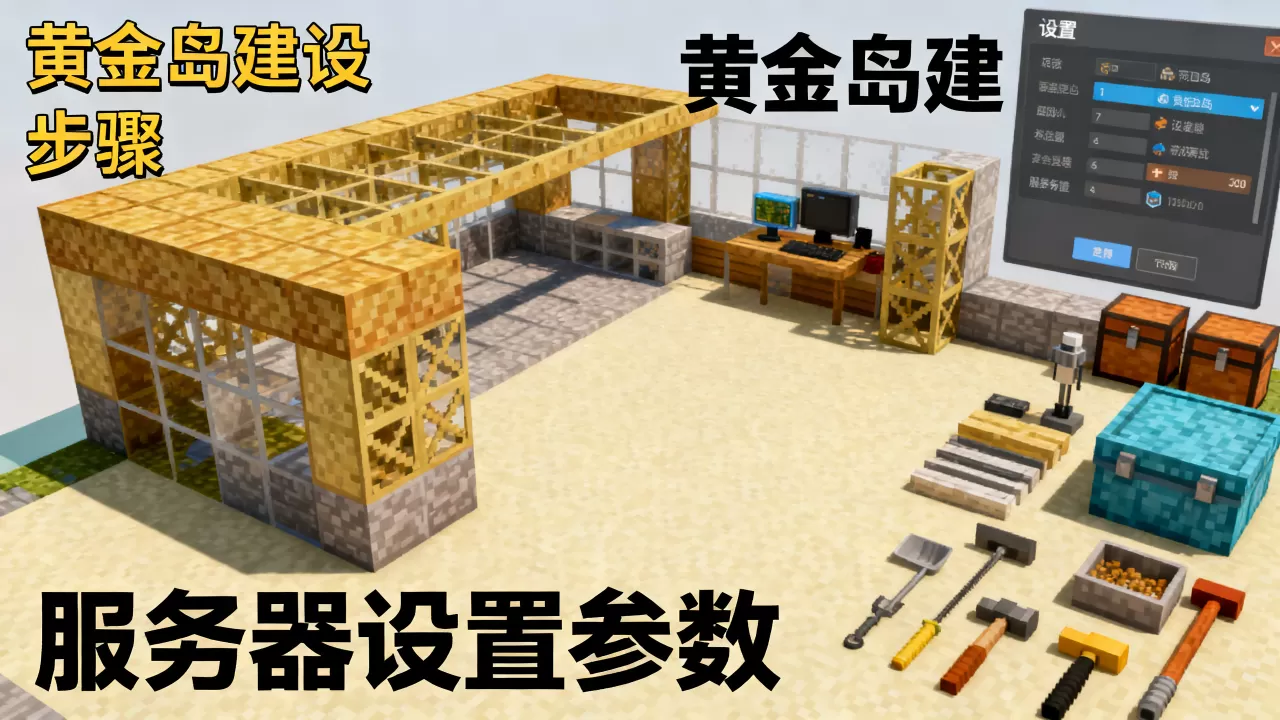 2b 2t服务器黄金岛怎么建,怎么设置? 2b 2t服务器黄金岛怎么建,怎么设置?