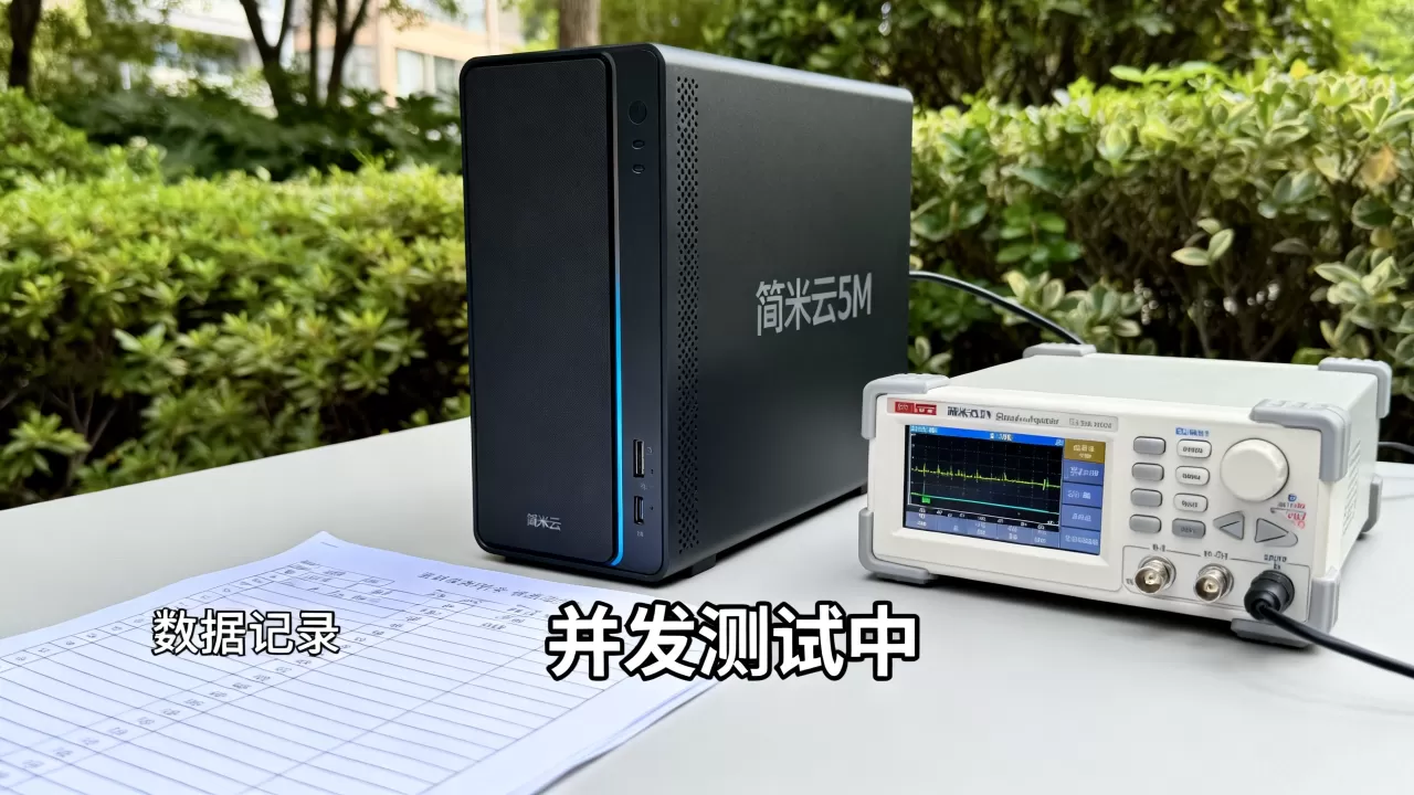 简米云5M服务器到底支持多少人在线，怎么测试？