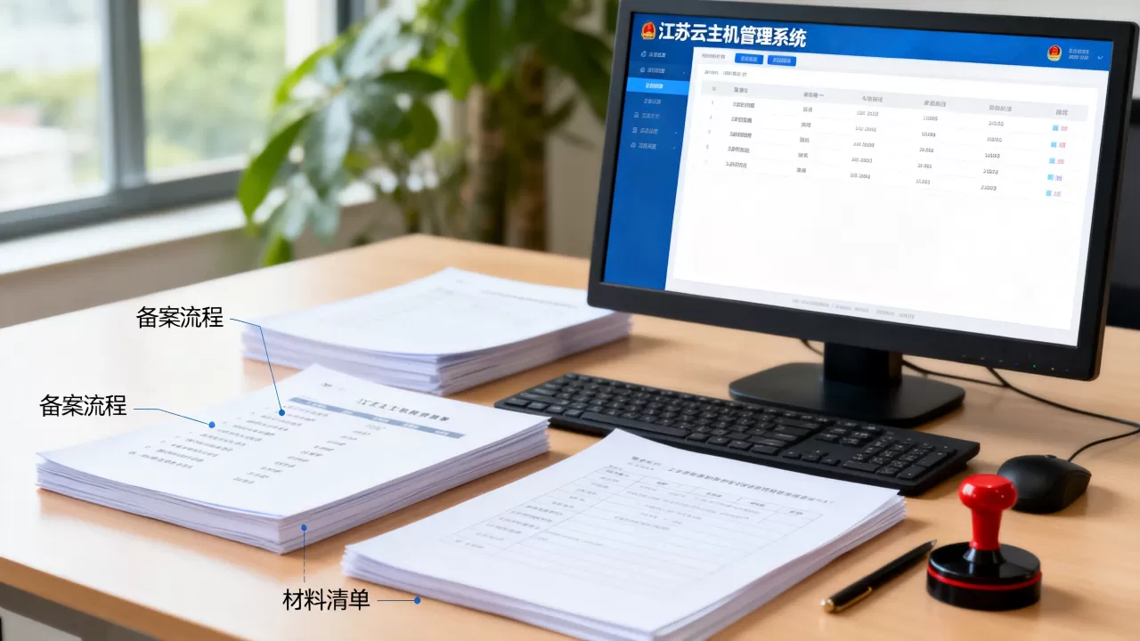 江苏云主机管局要求有哪些具体内容，怎么办理