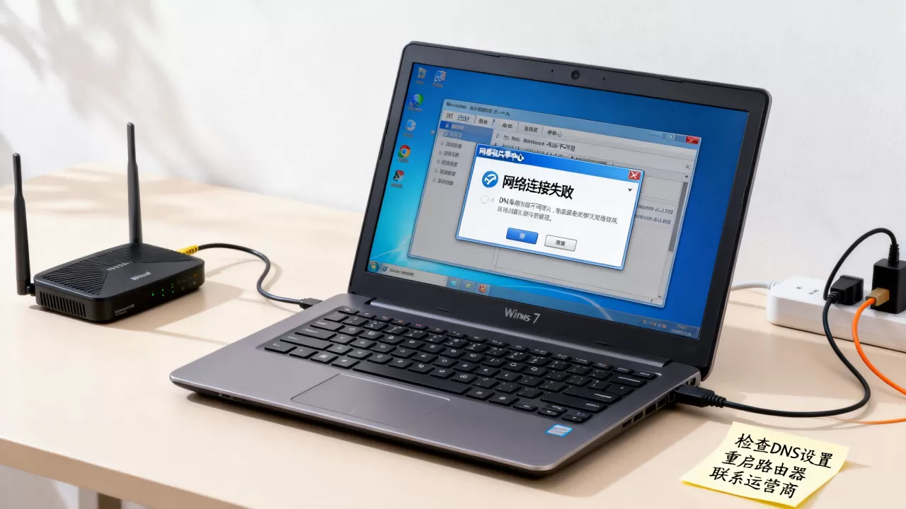 Win7 DNS服务器不可用怎么办,网络连接失败原因有哪些 Win7 DNS服务器不可用怎么办,网络连接失败原因有哪些