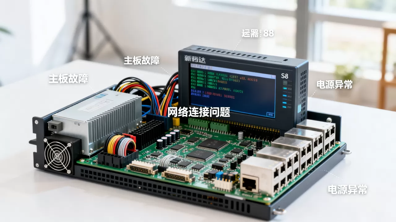 新时达s8主板服务器进不去怎么办，是什么原因